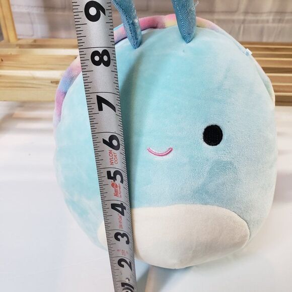 Adorable Squishmallows 2022 Blue TyeDye Snail Plush 8" Stuffed Animal - Picture 7 of 10